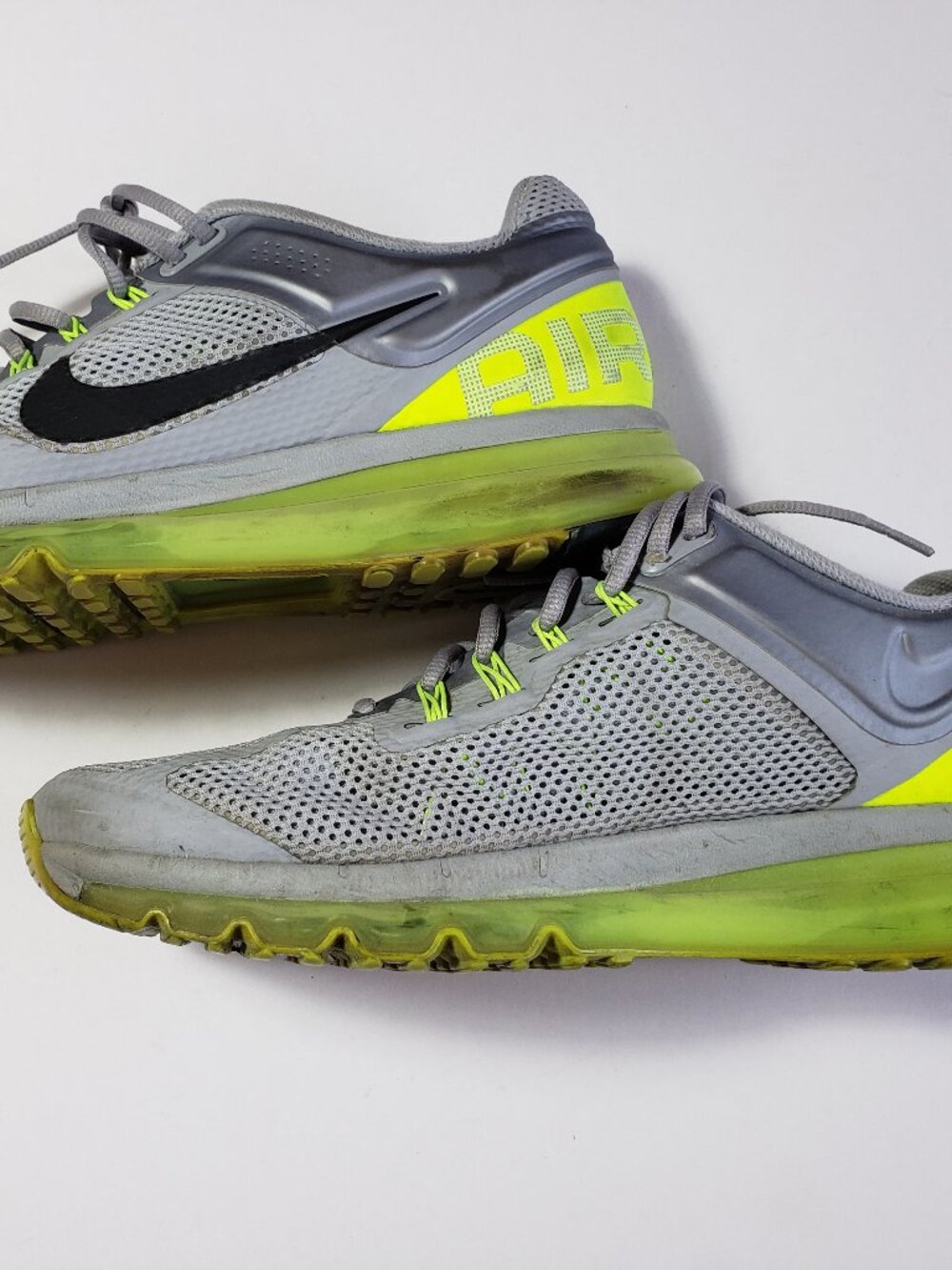 NIKE -Air Force  Gray Mesh Shoes  - SZ 13